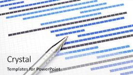  Presentation with abstract chart business - PPT theme having planning chart for business project background and a white colored foreground