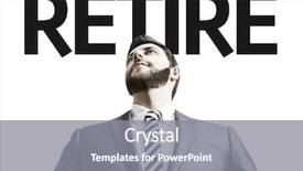  Presentation with retreat - Presentation enhanced with planning retreat - business man with the text background and a gray colored foreground