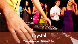  Presentation with spinning - PPT theme having planograms - close-up of human hand spinning background and a tawny brown colored foreground