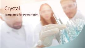  Presentation with microwave imaging image of modern - Presentation theme having plant diseases - background image is a group background and a lemonade colored foreground