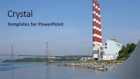  Presentation with nova scotia - Presentation theme featuring plant in halifax nova scotia background and a  colored foreground