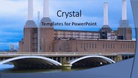  Presentation with station - Amazing presentation having plant kingdom - battersea power station in london backdrop and a  colored foreground