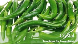  Presentation with herbs - Cool new presentation design with planting chilly - herbs a pile of spicy backdrop and a tawny brown colored foreground