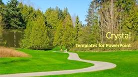  Presentation with rustic wedding green gold - Amazing presentation theme having planting flag hill - golf place with gorgeous green backdrop and a tawny brown colored foreground