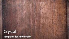  Presentation with plaque - Presentation design consisting of plaque - old metal background with rivets background and a tawny brown colored foreground