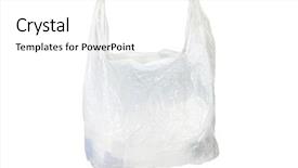  Presentation with umbrella and plastic bag - PPT theme consisting of nurse using computer at nurses station background and a light gray colored foreground