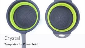  Presentation with tub - Slides with plastic-basket-with-tub background and a white colored foreground