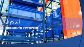  Presentation with cells - Audience pleasing PPT layouts consisting of plastic-boxes-in-the-cells backdrop and a teal colored foreground