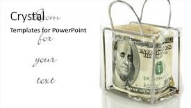  Presentation with plastic pyrolysis - Beautiful slide deck featuring plastic coin purse jam packed backdrop and a white colored foreground