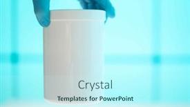  Presentation with food additives - Presentation theme having plastic-container-for-storing-chemicals background and a cool aqua colored foreground