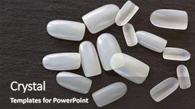  Presentation with nail - Beautiful PPT layouts featuring plastic nail pieces of fake backdrop and a dark gray colored foreground