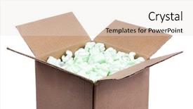  Presentation with shipping - Presentation theme having  background and a  colored foreground