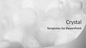  Presentation with foam - Slide deck enhanced with shock absorber - polystyrene foam texture close up background and a white colored foreground