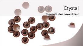  Presentation with furniture - Audience pleasing PPT layouts consisting of plastic plugs for furniture screws backdrop and a white colored foreground