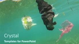  Presentation with sea plastic - 