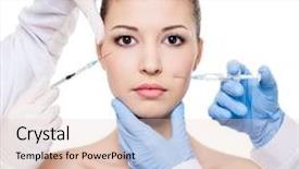  Presentation with injection plastic - Audience pleasing presentation theme consisting of bowl of snack mix with rice cereal pretzels and cheese sticks backdrop and a tawny brown colored foreground