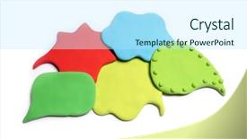  Presentation with colored shining - Cool new theme with plasticine background plasticine banner dialog backdrop and a  colored foreground