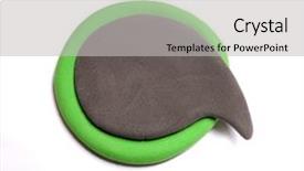  Presentation with grey plastics - Colorful presentation theme enhanced with plasticine background plasticine banner dialog backdrop and a  colored foreground