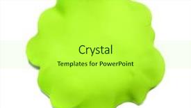  Presentation with green - Amazing slides having plasticine background plasticine banner dialog backdrop and a  colored foreground