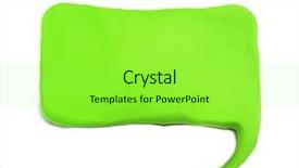  Presentation with green - Presentation design with plasticine background plasticine banner dialog background and a seafoam green colored foreground