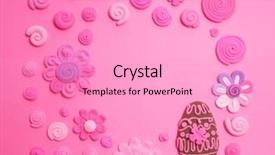  Presentation with easter - Amazing slides having plasticine easter decoration colored egg backdrop and a  colored foreground