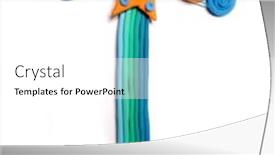  Presentation with color orange - Presentation theme with plasticine letter t color plasticine alphabet isolated blue and orange color of the alphabet background and a white colored foreground