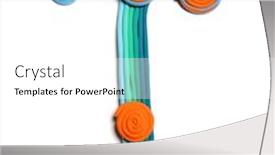  Presentation with color orange - PPT theme featuring plasticine letter t color plasticine alphabet isolated blue and orange color of the alphabet background and a white colored foreground