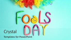  Presentation with food festival valentine day - Colorful slide deck enhanced with plasticine on color background 1st backdrop and a arctic colored foreground