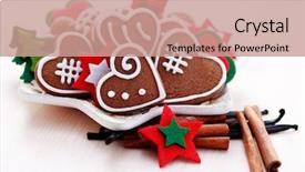  Presentation with christmas food - Cool new PPT layouts with analyze organizations - businessman and organization chart on backdrop and a  colored foreground.