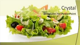  Presentation with white marble plate marble - Audience pleasing PPT layouts consisting of plate isolated on white background backdrop and a blonde colored foreground