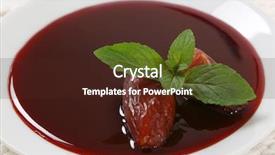  Presentation with syrup - Amazing theme having plate of date syrup backdrop and a  colored foreground