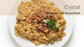  Presentation with pine - PPT theme with  background and a  colored foreground