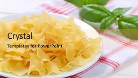  Presentation with square - Amazing slide deck having plate of quadretti - square shaped backdrop and a  colored foreground