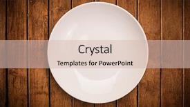  Presentation with shiny - Amazing PPT theme having plate on grungy background table backdrop and a  colored foreground