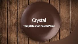  Presentation with shiny - Slide set enhanced with plate on grungy background table background and a  colored foreground