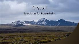  Presentation with iceland - PPT layouts featuring tectonic plate - landscape of thingvellir national park background and a light blue colored foreground