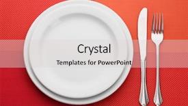  Presentation with white marble plate marble - Amazing presentation having plate with fork and knife backdrop and a light gray colored foreground