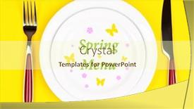  Presentation with tablecloth - 