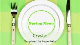  Presentation with tablecloth - 