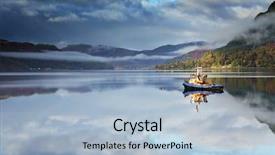  Presentation with scotland - Cool new PPT layouts with plateau summit - autumn colours in highlands scotland backdrop and a light blue colored foreground