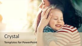  Presentation with happy mothers day - Amazing presentation design having daughter child girl are play backdrop and a  colored foreground