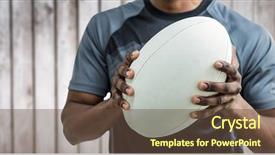  Presentation with wood panel - Cool new theme with player mid section against blurry backdrop and a  colored foreground