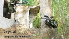  Presentation with sport injuri - Cool new slide deck with players during tactical training game backdrop and a coral colored foreground