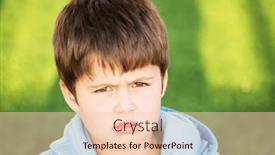  Presentation with playground - PPT theme featuring playground-in-winter-sunny-day background and a lemonade colored foreground