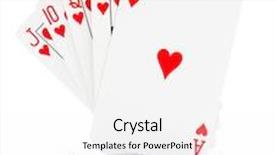  Presentation with playing cards - Amazing PPT layouts having cup of coffee and smart phone on a woden table in cafe soft warm filter lens flare backdrop and a gray colored foreground