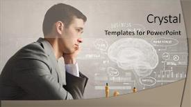  Presentation with strategy - PPT theme having playing his business strategy background and a light gray colored foreground