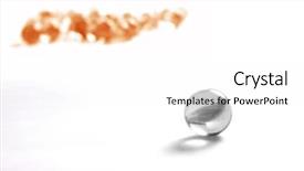  Presentation with diversity different professionals - Amazing presentation theme having playing marbles - one marble againts others backdrop and a white colored foreground