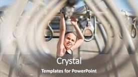  Presentation with jungle - Amazing slide set having playing on playground jungle gym backdrop and a  colored foreground