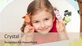  Presentation with theater - Presentation enhanced with playing theater no-name finger background and a lemonade colored foreground