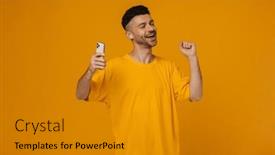  Presentation with yellow music - 